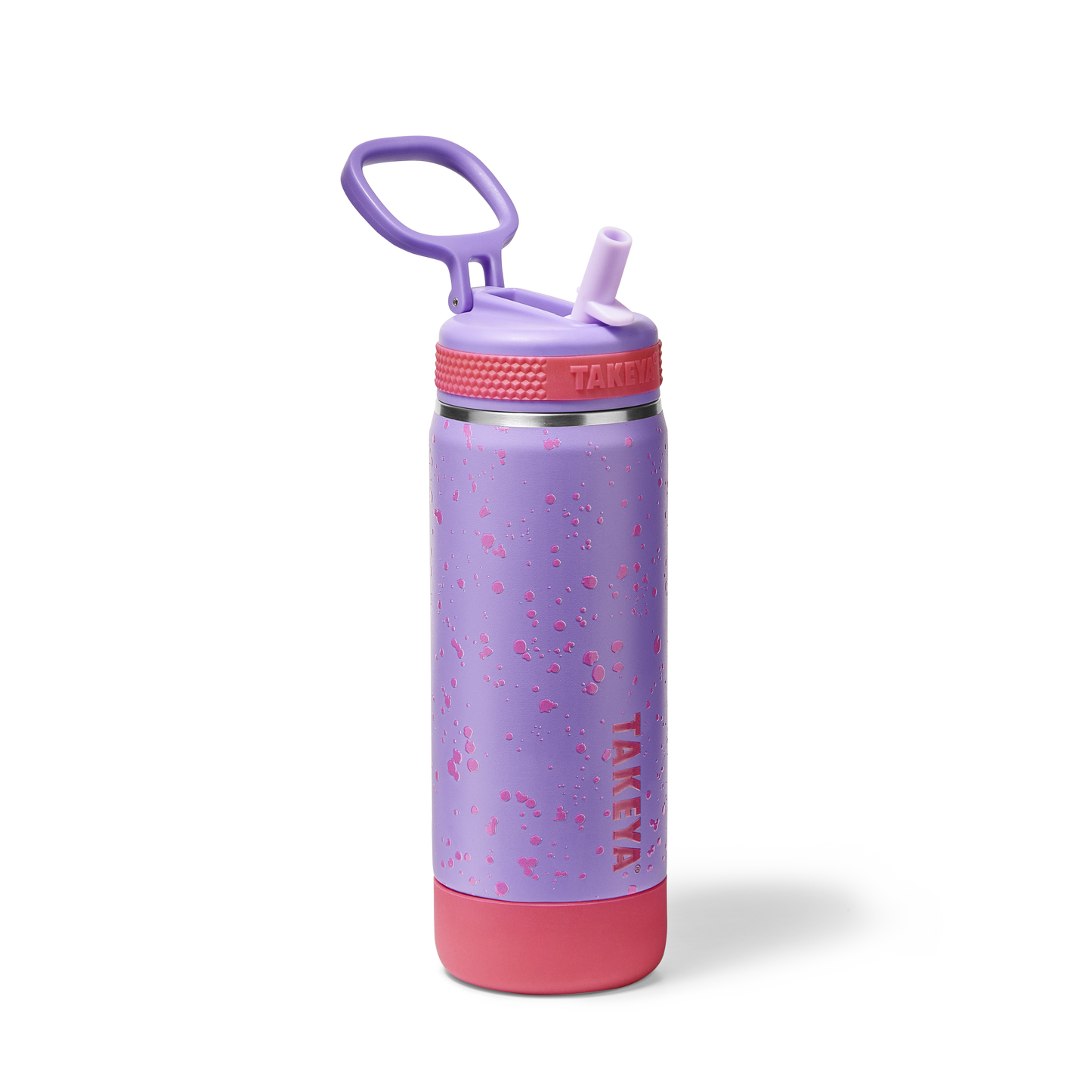 glow-in-the-dark-sport-kids-water-bottle-confetti-with-straw-lid-s1 TKS_SP25_CoreKidsGIDConfetti_StwBtl_GrapeGlow_18oz_51371_v2_sRGB_SHD.png