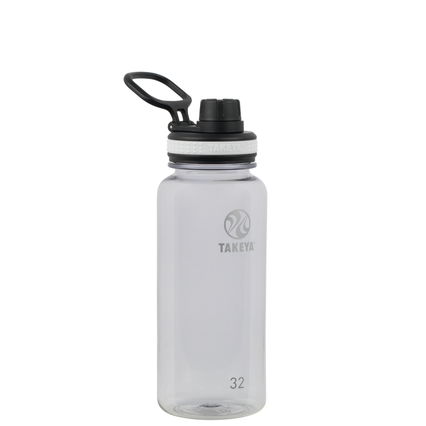 tritan-water-bottle-with-spout-lid-w8 50274-Tritan-Spout_Lid-32-Clear-angle.png