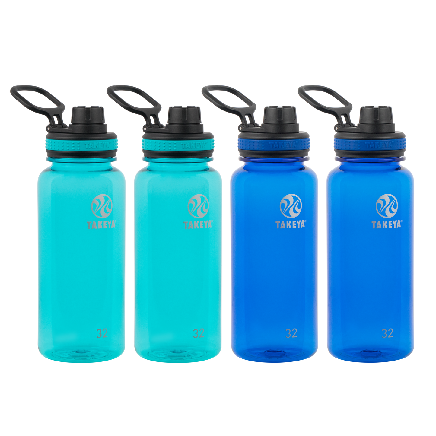 tritan-water-bottle-with-spout-lid-4-pack-n4 50276-Tritan-Spout-32-4pk-Ocean-Royal-angle.png