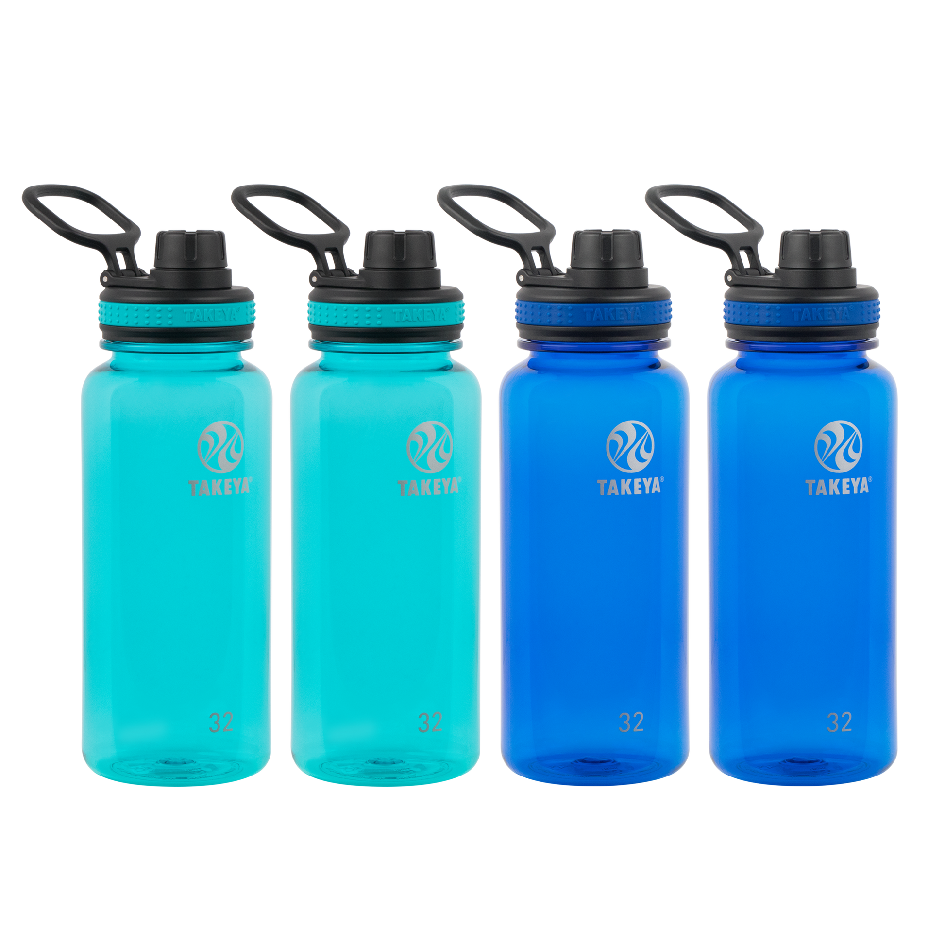 tritan-water-bottle-with-spout-lid-4-pack-n4 50276-Tritan-Spout-32-4pk-Ocean-Royal-angle.png