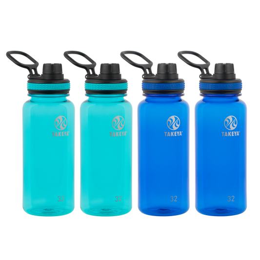 tritan-water-bottle-with-spout-lid-4-pack-n4 50276-Tritan-Spout-32-4pk-Ocean-Royal-angle.png