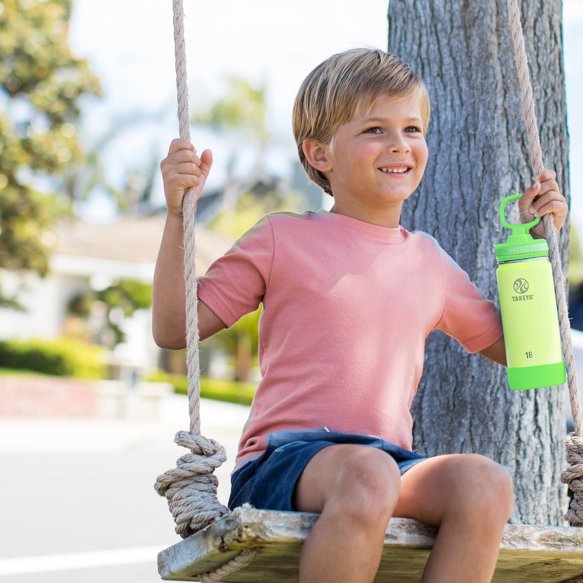 actives-kids-glow-in-the-dark-water-bottle-with-straw-lid-x4 51075-Actives-Kids-Straw-18-GID-LightningGreen-Lifestyle1.jpg