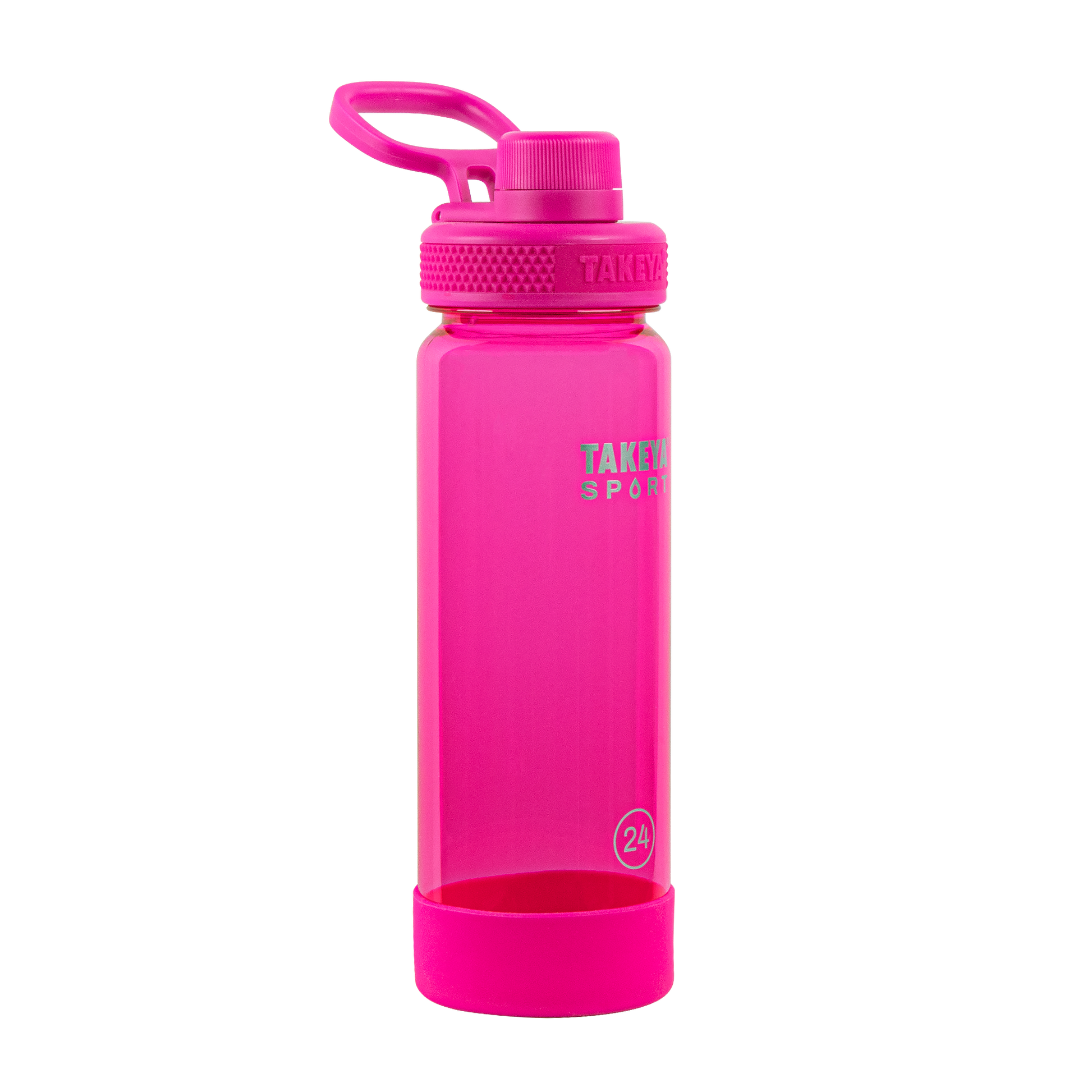 tritan-sport-water-bottle-with-spout-lid-i4 51671-TKS-Tritan-Spout-24-PinkSweep-frontangle.png