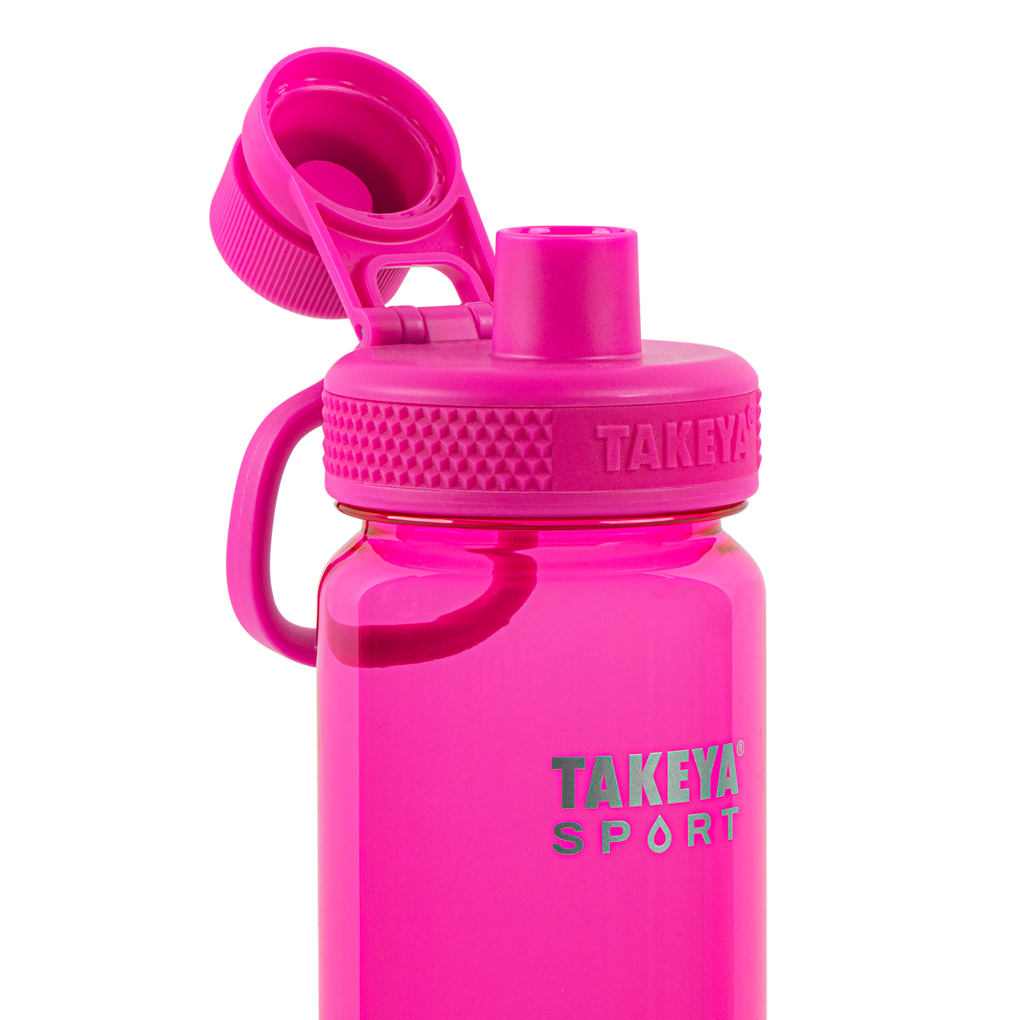 tritan-sport-water-bottle-with-spout-lid-i4 51671-TKS-Tritan-Spout-24-PinkSweep-openlid.png