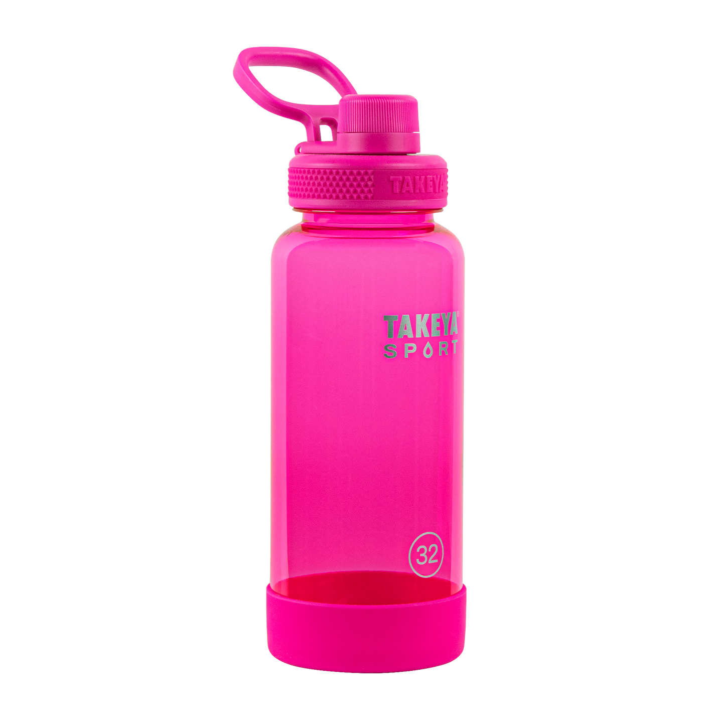 tritan-sport-water-bottle-with-spout-lid-i4 51836-TKS-Tritan-Spout-32-PinkSweep-frontangle.png