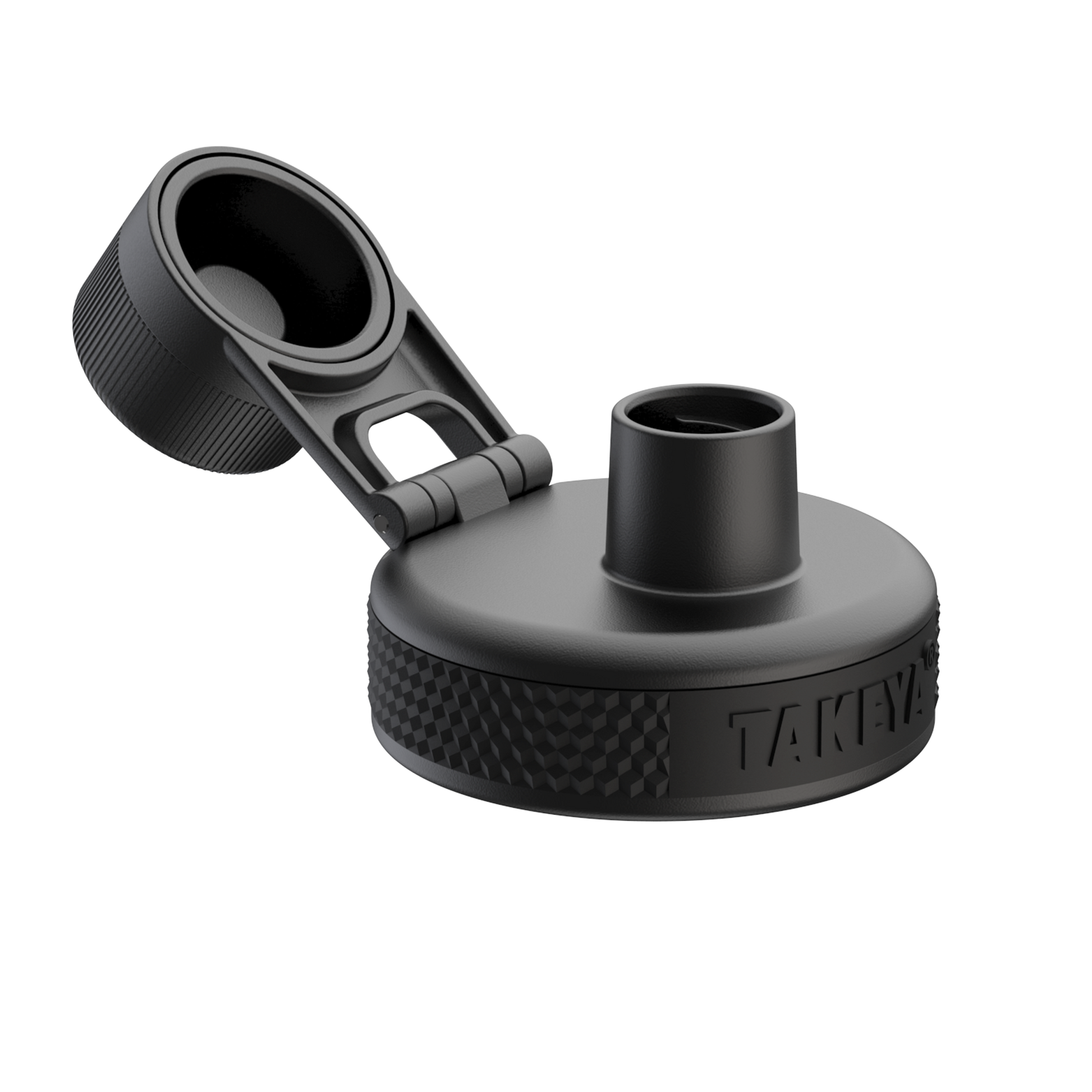 sport-insulated-spout-lid-with-ice-blocker-no-handle-v9 96081-TKS-Spout2-NoHandle-GSBlack-lidopen.png